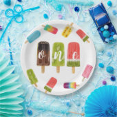 Rainbow Pop Geburtstag 1. Geburtstag Pappteller (Party)