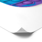 Rainbow-Pop-It-Fidget Poster (Ecke)