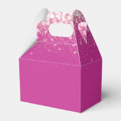 Rainbow Pop It Girl Birthday Pink Geschenkschachtel (Rückseite)