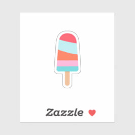 Rainbow Popsicle Aufkleber