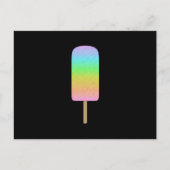Rainbow Popsicle Postkarte (Vorderseite)