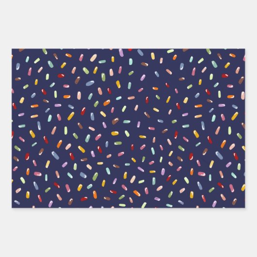 Rainbow Popsicles Set 3 Geschenkpackung Geschenkpapier Set (Vorderseite 2)