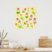 Rainbow Popularität im Bereich niedlicher Nahrungs Poster (Küche)