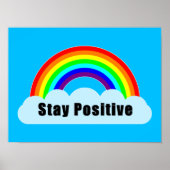 RAINBOW - Positiv Bleibe Poster (Vorne)