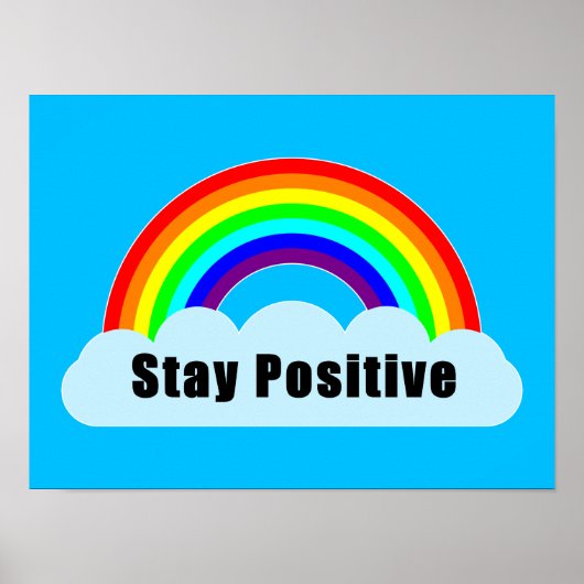 RAINBOW - Positiv Bleibe Poster (Vorne)