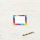 Rainbow Post-it Klebezettel (Auf Schreibtisch)