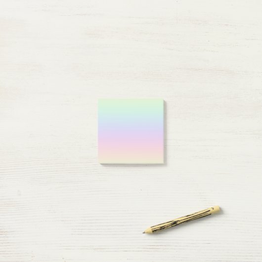 Rainbow-Post-It-Notes Post-it Klebezettel (Auf Schreibtisch)