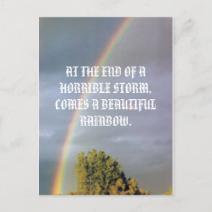 RAINBOW POSTCARD POSTKARTE