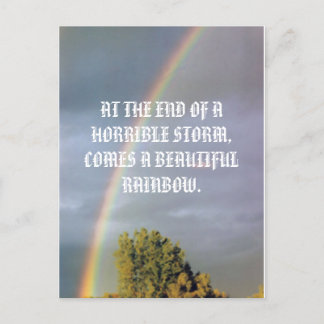 RAINBOW POSTCARD POSTKARTE