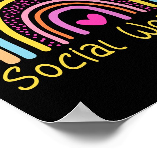 Rainbow Poster (Ecke)