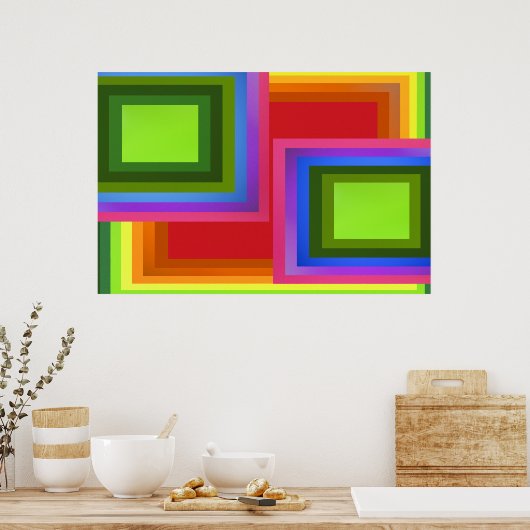 Rainbow Poster (Küche)