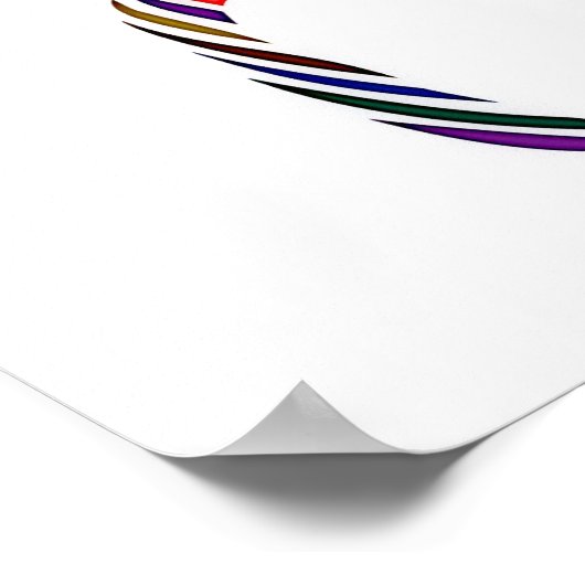 Rainbow Poster (Ecke)