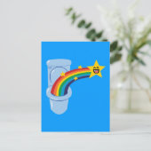 Rainbow Postkarte (Stehend Vorderseite)