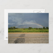 Rainbow Postkarte (Vorne/Hinten)