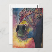 Rainbow Postkarte (Vorne/Hinten)