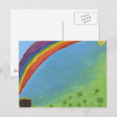 Rainbow Postkarte (Vorne/Hinten)