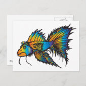 Rainbow Postkarte (Vorne/Hinten)