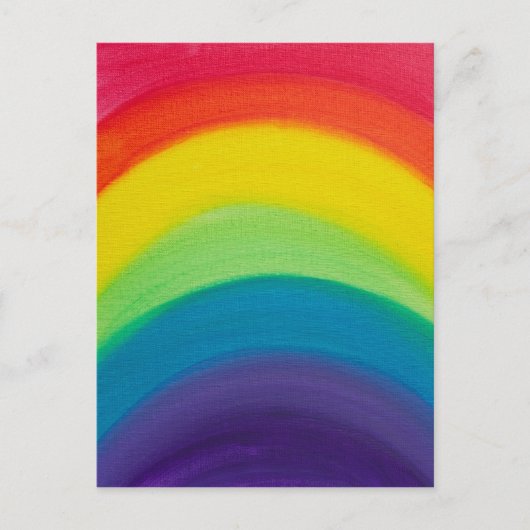 Rainbow Postkarte (Vorderseite)
