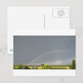 Rainbow Postkarte (Vorne/Hinten)
