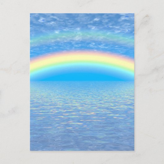 Rainbow Postkarte (Vorderseite)