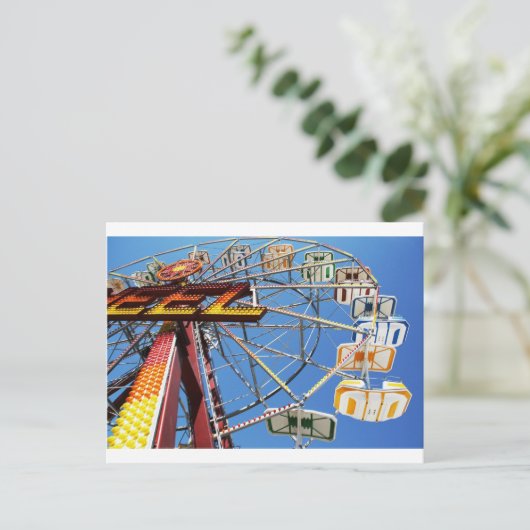 Rainbow Postkarte (Stehend Vorderseite)