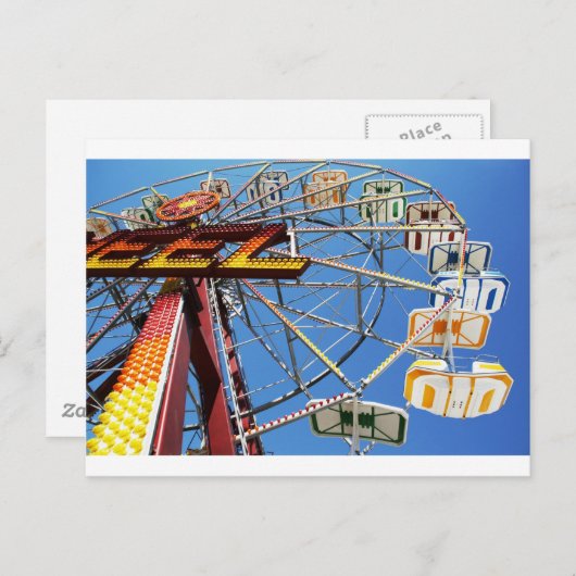 Rainbow Postkarte (Vorne/Hinten)