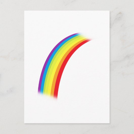 Rainbow Postkarte (Vorderseite)