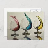 Rainbow Postkarte (Vorne/Hinten)