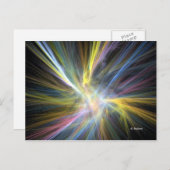 Rainbow Postkarte (Vorne/Hinten)