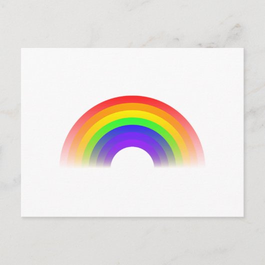 Rainbow Postkarte (Vorderseite)