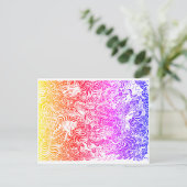 Rainbow Postkarte (Stehend Vorderseite)