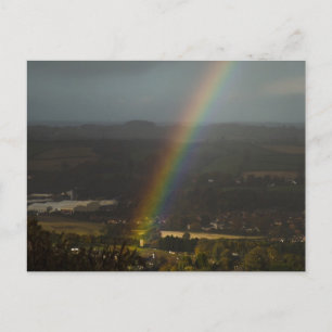 rainbow postkarte