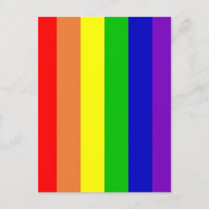 Rainbow Postkarte