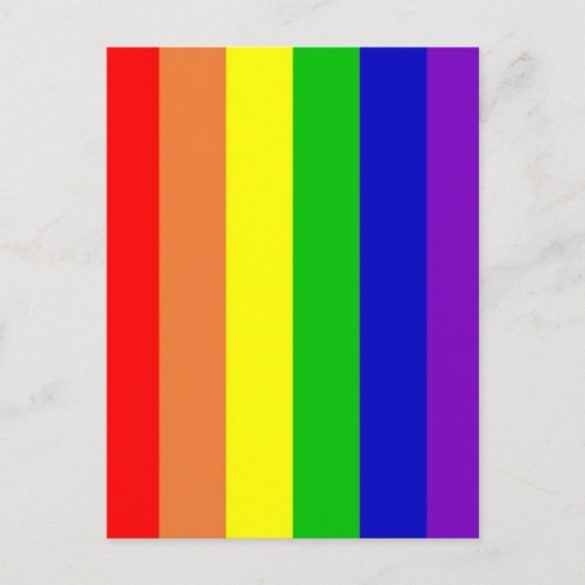 Rainbow Postkarte (Vorderseite)
