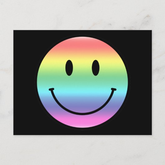 Rainbow Postkarte (Vorderseite)