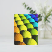 Rainbow Postkarte (Stehend Vorderseite)