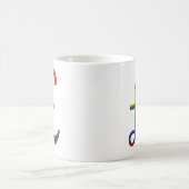 Rainbow pound kaffeetasse (Mittel)