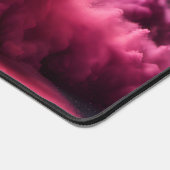 Rainbow Powder blast auf schwarz Schreibtischunterlage (Ecke)