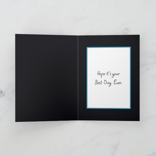 Rainbow Powder Blast Geburtstag Karte (Innenseite)