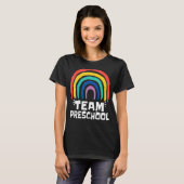 Rainbow-Pre-K-Schullehrer T-Shirt (Vorne ganz)