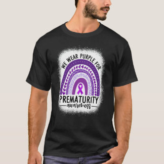 Rainbow Preemie - Wir tragen Lila für Vorreife A T-Shirt