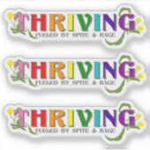 Rainbow Pride Aufkleber (Vorderseite)