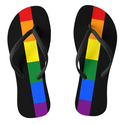Rainbow Pride Badesandalen (Fußbett)