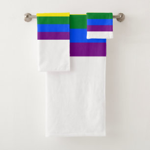 Rainbow Pride Badhandtuch Set