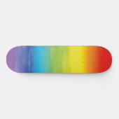 Rainbow Pride Bright Vibrann Skateboard (Horizontal)