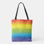 Rainbow Pride Bright Vibrann Tasche (Rückseite)