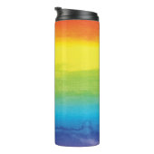 Rainbow Pride Bright Vibrann Thermosbecher (Nach rechts gedreht)