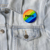 Rainbow Pride Button (Beispiel)