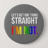 Rainbow Pride Button (Vorderseite)