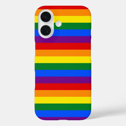 Rainbow Pride Case-Mate iPhone Hülle (Rückseite)